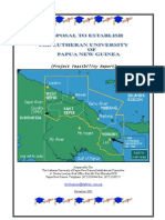 (Project Feasibility Report) : THE Lutheran University of PNG