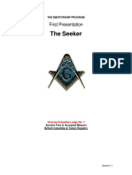 The Seeker: First Presentation