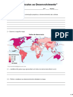 Obstáculos Ao Desenvolvimento (GEOacademia)