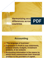 Harmonizing Accounting Differences Across The Countries