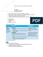 Segundo Parcial Dermatología