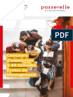 Brochure Passerelle Programme Grande Ecole