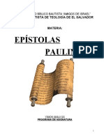 Folleteria Epistolas Paulinas