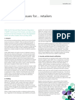 Top 5 GDPR Issues For Retailers