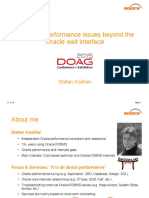  Identifying Performance Issues Beyond Oracle Wait  
