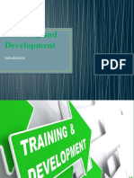 Trainingdevelopment Intro