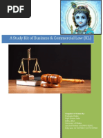 Business and Commercial Law by Prashanta & Rajib