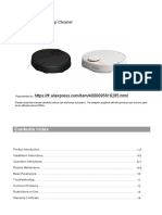 Mi Robot Vacuum-Mop Cleaner: Model: STYTJ02YM User Manual