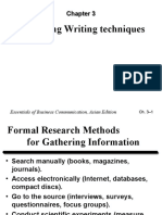 Improving Writing Techniques: Essentials of Business Communication, Asian Edition