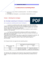 Chapitre 2 - La Démarche Du Marketing Direct