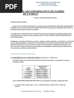 Comunicado Informativo N