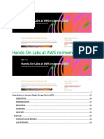 AWS Re Invent 2020 Hands-On Labs 12162020