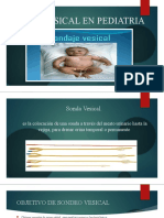 Sonda Vesical en Pediatria