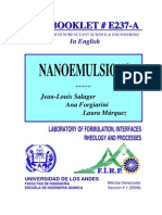 Nanoemulsiones