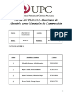 Trabajo Parcial - Materiales de Construcción