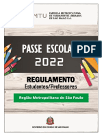 Regulamento Estudantes RMSP