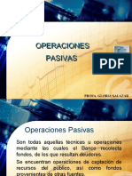 Operaciones Pasivas