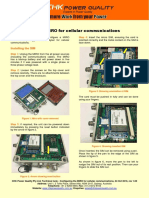 Get More From Your: Technical Note: Configuring The MIRO For Cellular Communications