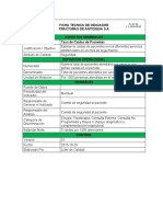 Tasa de Caída de Pacientes