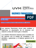 4 Razones Financieras