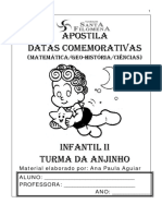 Apostila Datas Comemorativas Infantil II