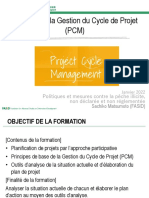 Méthode de La Gestion Du Cycle Projet (PCM)