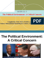 MK006 - Module 3 - PPT - Part 2 - Political Environment