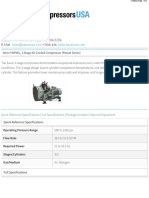 Elgi Sauer WP66L - 3 Stage Air Cooled Compressor (PassatSeries) 30 To 80 Bar