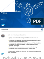 SAP Cloud For Sales Pricing