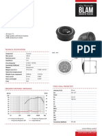 Tweeter: - 25 MM (1'') - High Quality Soft Dome Tweeter - N38 Neodymium Motor