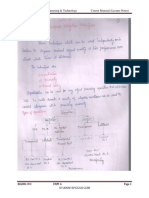 Sri Vidya College of Engineering & Technology Course Material (Lecture Notes)