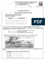 Avaliação Diagnóstica 8º Ano