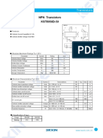 SMD Type SMD Type Transistors: NPN Transistors KST8050D-50