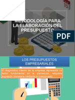 Metodología para La Elaboración Del Presupuesto