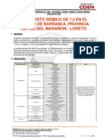 Informe de Emergencia #165 18feb2022 Sismo en El Distrito de Barranca Loreto 83