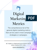 Digital Marketing Metrics Ebook - Nebula