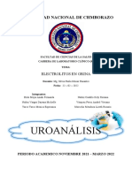 Electrolitos en Orina Investigación Exposición