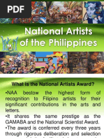 National Artist of The Philippines Introduction