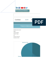 Plantilla Excel Escandallo Panadería