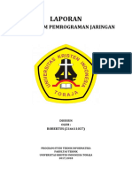 Laporan Praktikum Pemrograman Jaringan