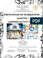 Quarter 1 Principles of Marketing