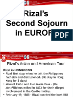 10 Rizal's Second Sojourn in EUROPE