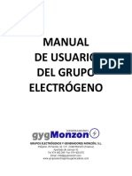 Manual Generador CUMMINS