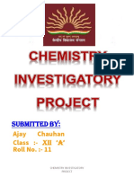 Chemistry Investigatory Project