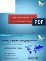 Benchmark IT Solutions LLC Service Offering Presentation