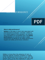 Hse Performance: Safe Pharma