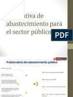 Sesion 9 - Normativa de Abastecimiento para El Sector Público