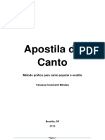 Apostila de Canto e Fisiologia Vocal - Professora Vanessa Cavalcanti