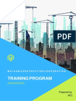 Training Program: Engineering