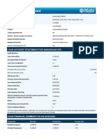 Loan Account Statement For 4000cdha481465: Component Due (RS.) Receipt (RS.) Overdue (RS.)